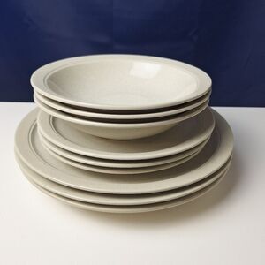 Set Of Mikasa Stone Craft Malibu Dune Dishes